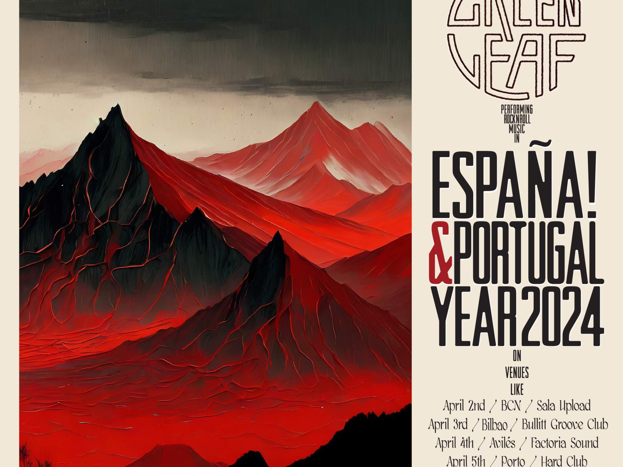 Greenleaf - Spain & Portugal Tour 2024 on Sound of Liberation Website